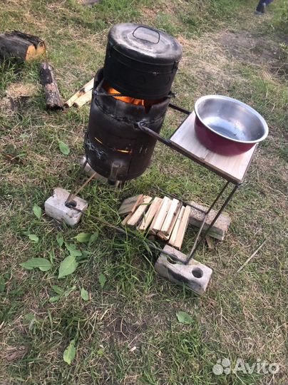 Печь под казан