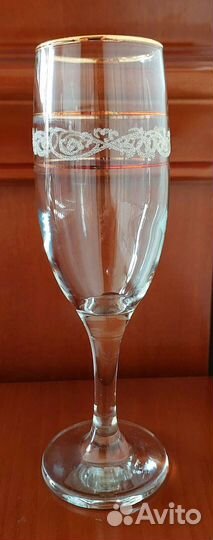 Посуда фужеры для шампанского 2 набора по 6 шт