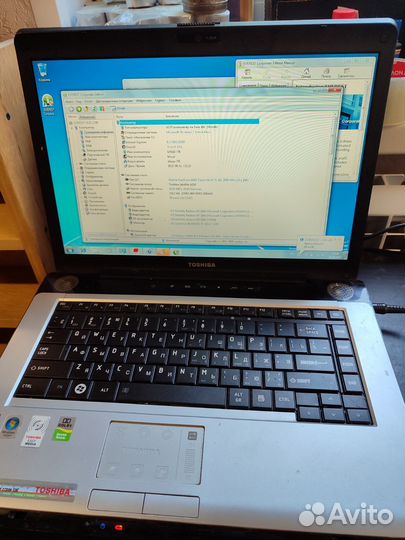Ноутбук Toshiba satellite A210
