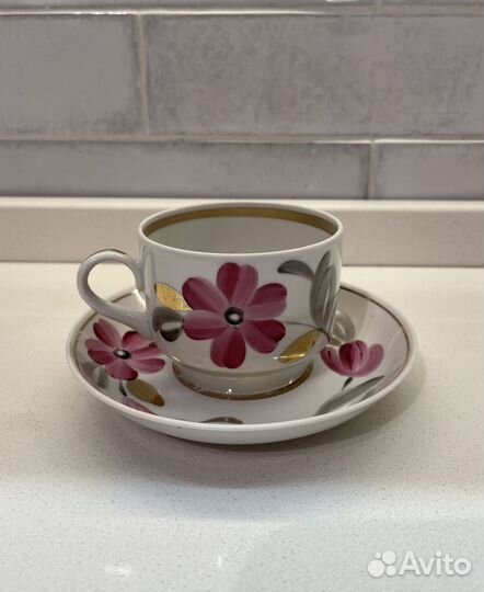 Чайная пара Вербилки 1965-1975 гг