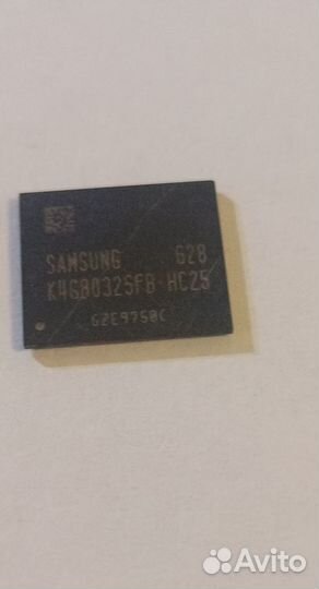 Видеопамять K4G80325FB-HC25