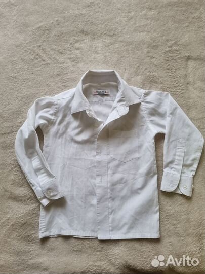 Рубашка детская белая