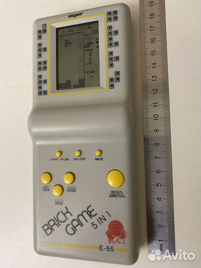 Тетрис из 90х Brick Game 5 in 1 Е-55