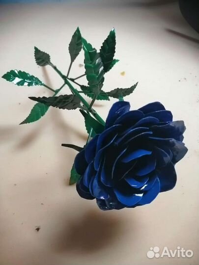 Роза из металла