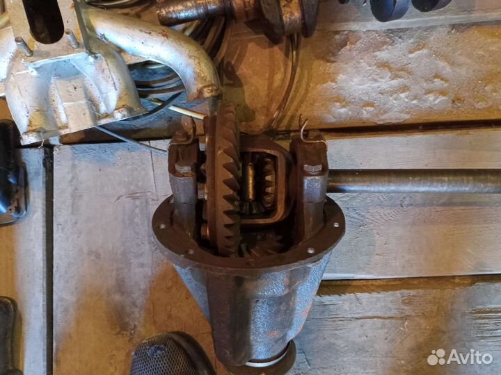 Редуктор моста на москвич