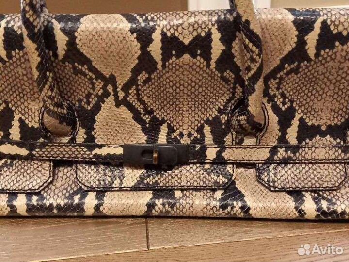 Сумка Annette Gortz Германия оригинал питон натур