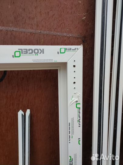 Окно новое без стеклопакета