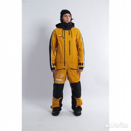 2XL (54 RU) Комбинезон cool zone proxy черный/горч