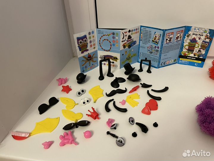 Конструктор игрушки липучки Банчемс (Bunchems)