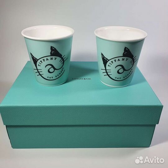 Фарфоровые стаканчики Tiffany & Co