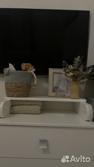 Пеленальный комод белый