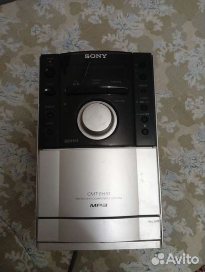 Музыкальный центр Sony Cmt-EH10 и колонки ss-ceh10