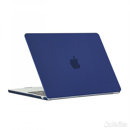 Чехол на MacBook Pro 15 2008-2011 матовый тем-син