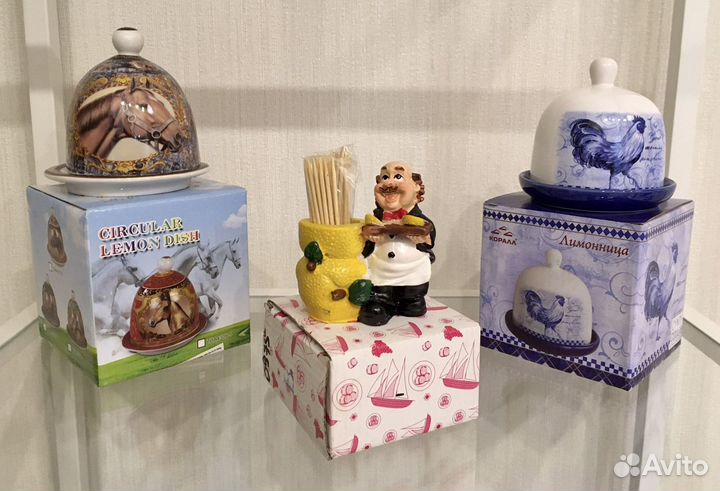 Новые лимонницы,зубочистки,подарочная