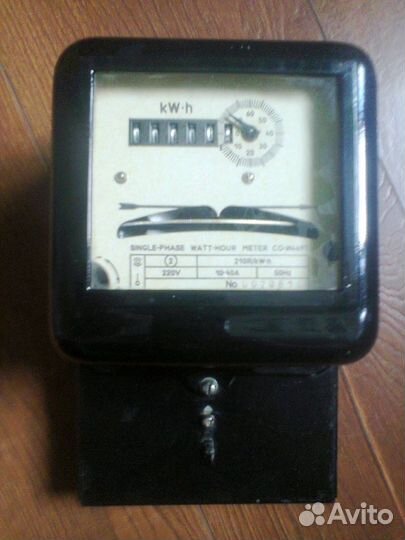 Счётчик учёта электроэнергии СССР новый