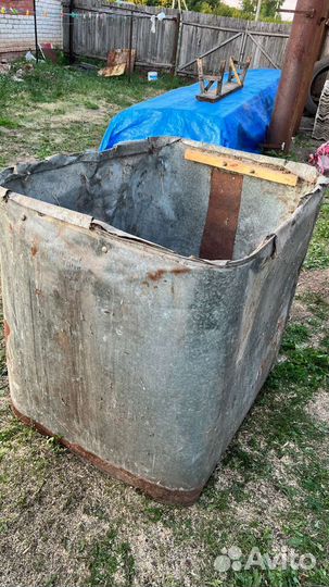 Емкость металлическая для зерна