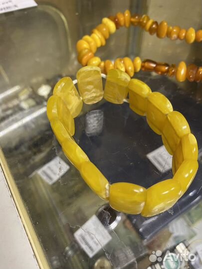 Бусы янтарь СССР