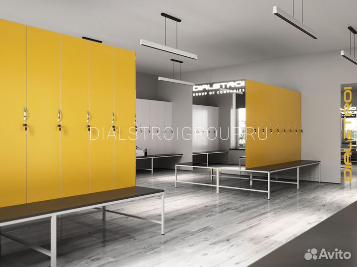 Шкафчики в раздевалку