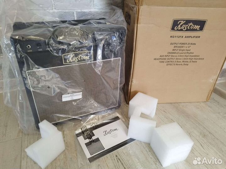 Гитарный комбоусилитель kustom KG112FX