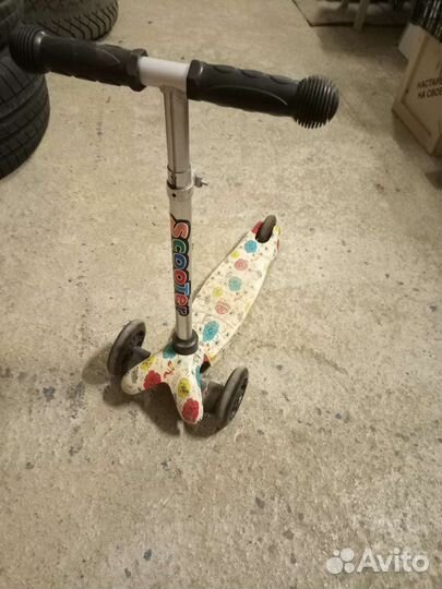 Самокат детский трехколесный