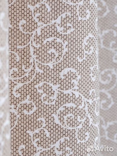 Шторы полулён