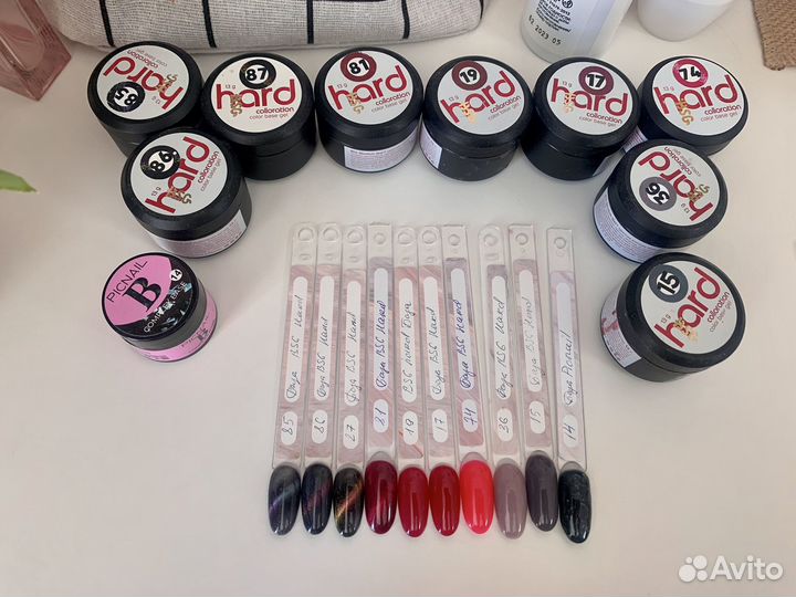 Гель лаки и базы для маникюра