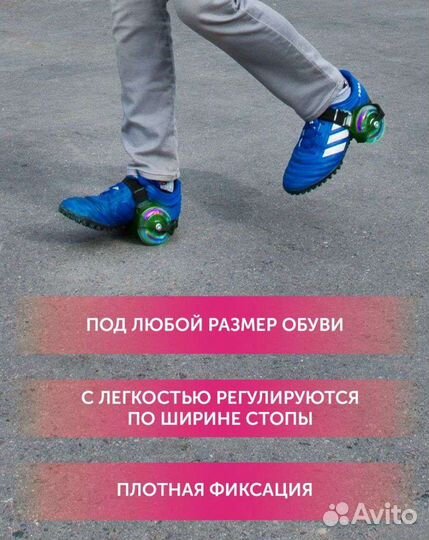 Новые ролики на обувь