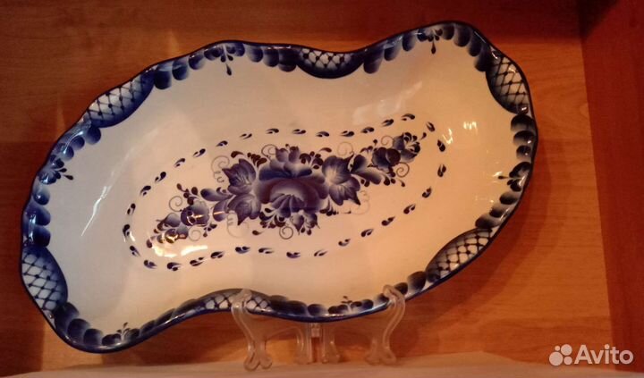 Фарфоровая посуда гжель