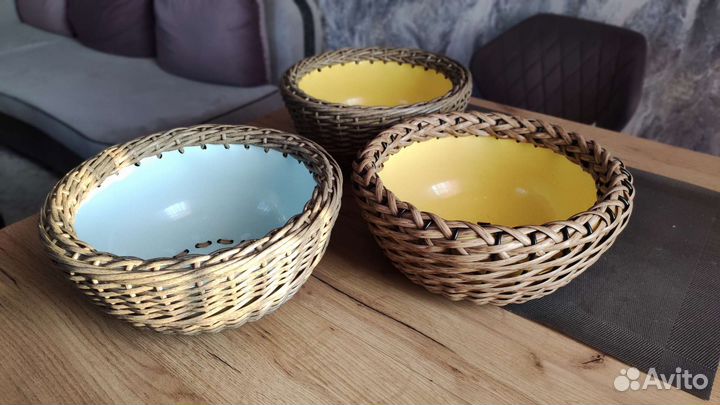 Корзина из ротанга Кашпо