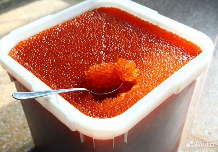 Оптом красная икра кеты