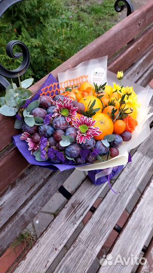 Фруктовый букет съедобный полезный подарок