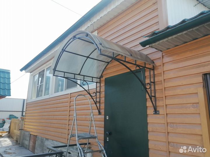 Изготовление козырьков,навесов,каркасов из металла