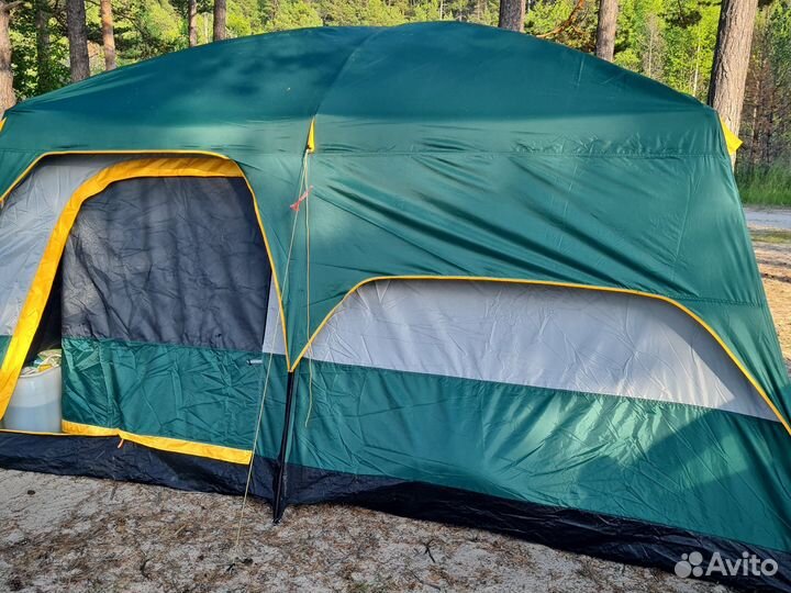Палатка туристическая 6 местная с тамбуром