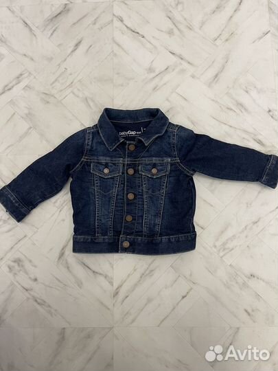 Джинсовая куртка Gap 12-18м оригинал