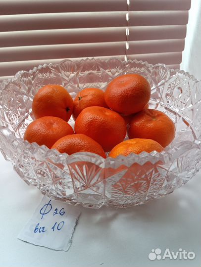 Хрустальная посуда СССР