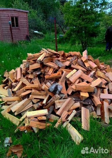 Дрова сухие навалом
