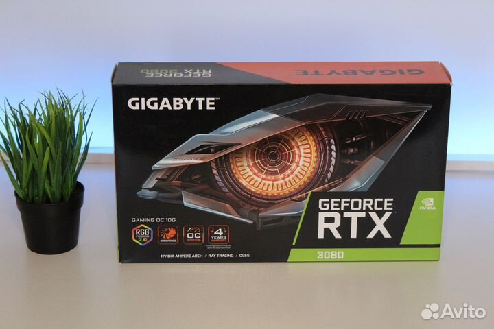 Видеокарта Gigabyte RTX 3080 10Gb