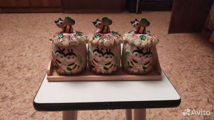 Набор банок для сыпучих продуктов