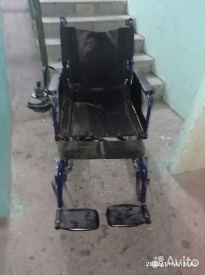 Инвалидная коляска с электроприводом бу