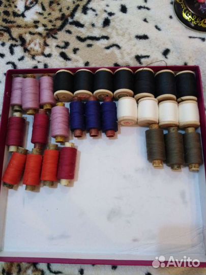 Нитки СССР хлопок