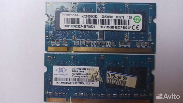 Оперативная память для ноутбука