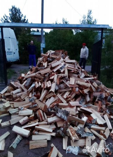 Дрова Береза в наличии в Выборге любого объема