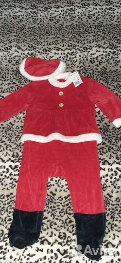 Новогодний костюм санта клауса