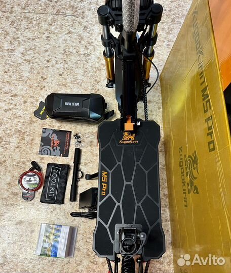 Электросамокат kugoo kirin m5 pro новый