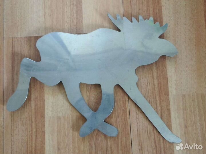 Лось из нержавейки