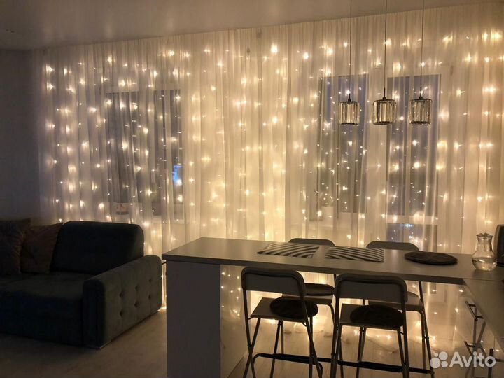 Гирлянда штора