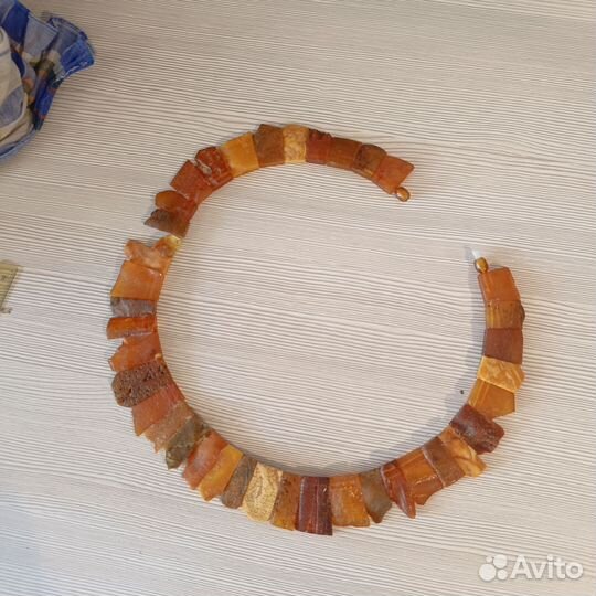 Янтарное колье