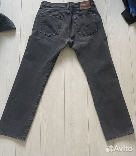 Джинсы levis мужские 501 черные