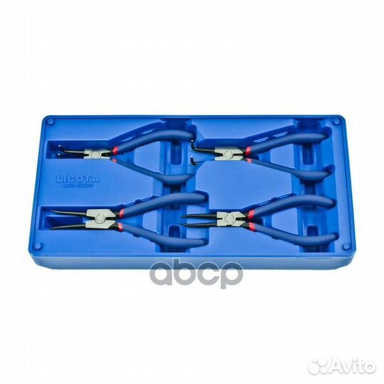 Набор съемников стопорных колец 4пр. в ложеме