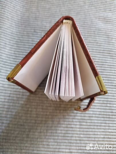 Кожаный блокнот